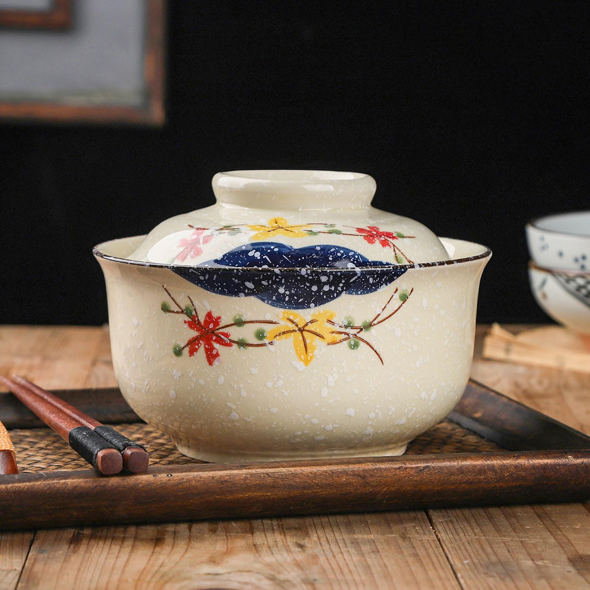 VanEnjoy 25oz ramen bowl ideal for noodles, soup, or rice