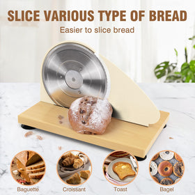 vanerepok bread slicer suction base keeps the counter stable for safe slicing