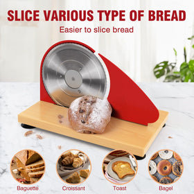 Vanerepok versatile slicer handles soft loaves, artisan bread and cheese