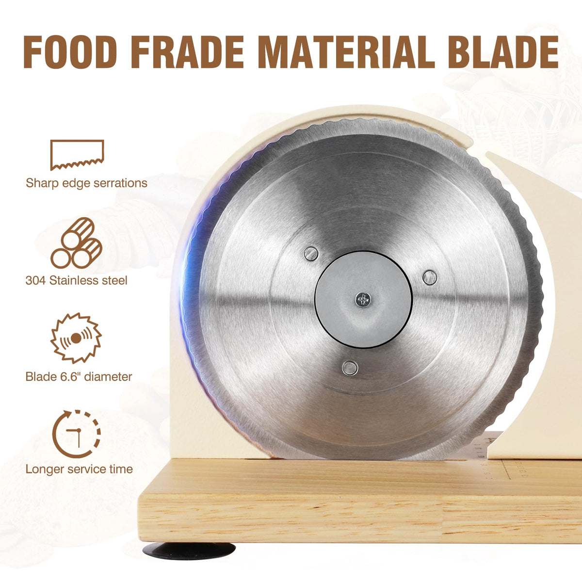 vanerepok bread slicer versatile tool for bread, cheese, fruits, and pastries