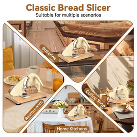 Vanerepok Homemade and Commercial-Grade Slicer suits home bakers and small cafés.