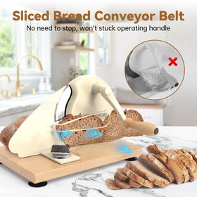 Vanerepok Sourdough Bread Slicer Gear Drive enables smooth, effortless slicing in busy kitchens.