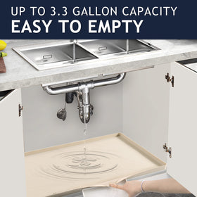 Vangostella double-thickness silicone mat provides durable cabinet protection