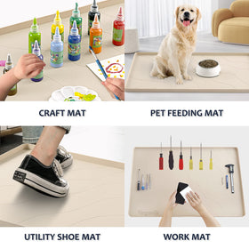 Vangostella multipurpose mat for kitchen, bathroom, crafts and more