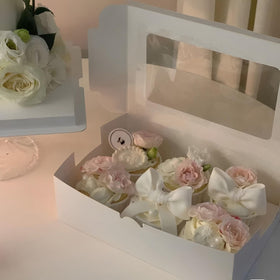 VANKUTL stackable dessert boxes save storage space before use