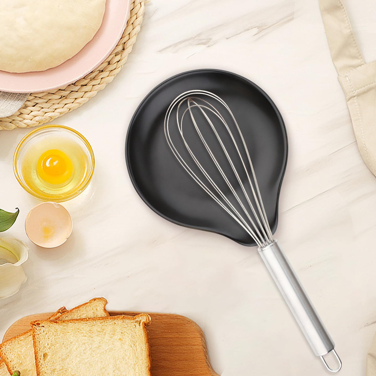 VanlonPro compact spoon rest on countertop saving space