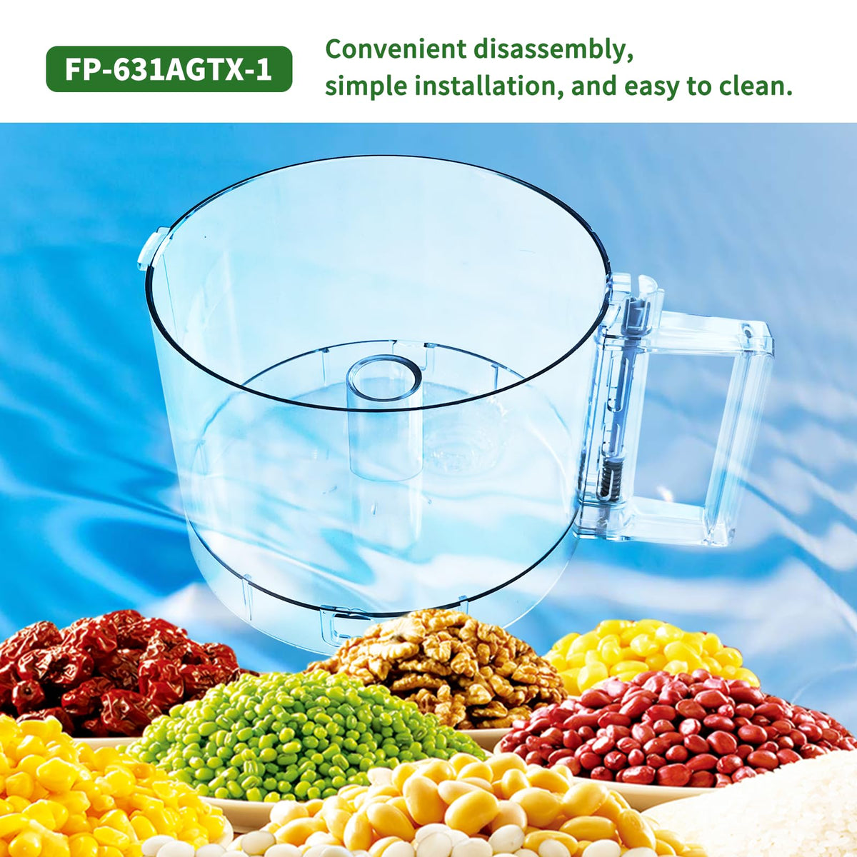 Vanshly bowl interior and smooth surface for easy cleaning