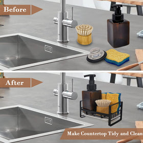VANTEN countertop installation for flexible placement near the faucet.