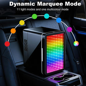 VANZBON fridge operates quietly, ideal for bedrooms and offices.