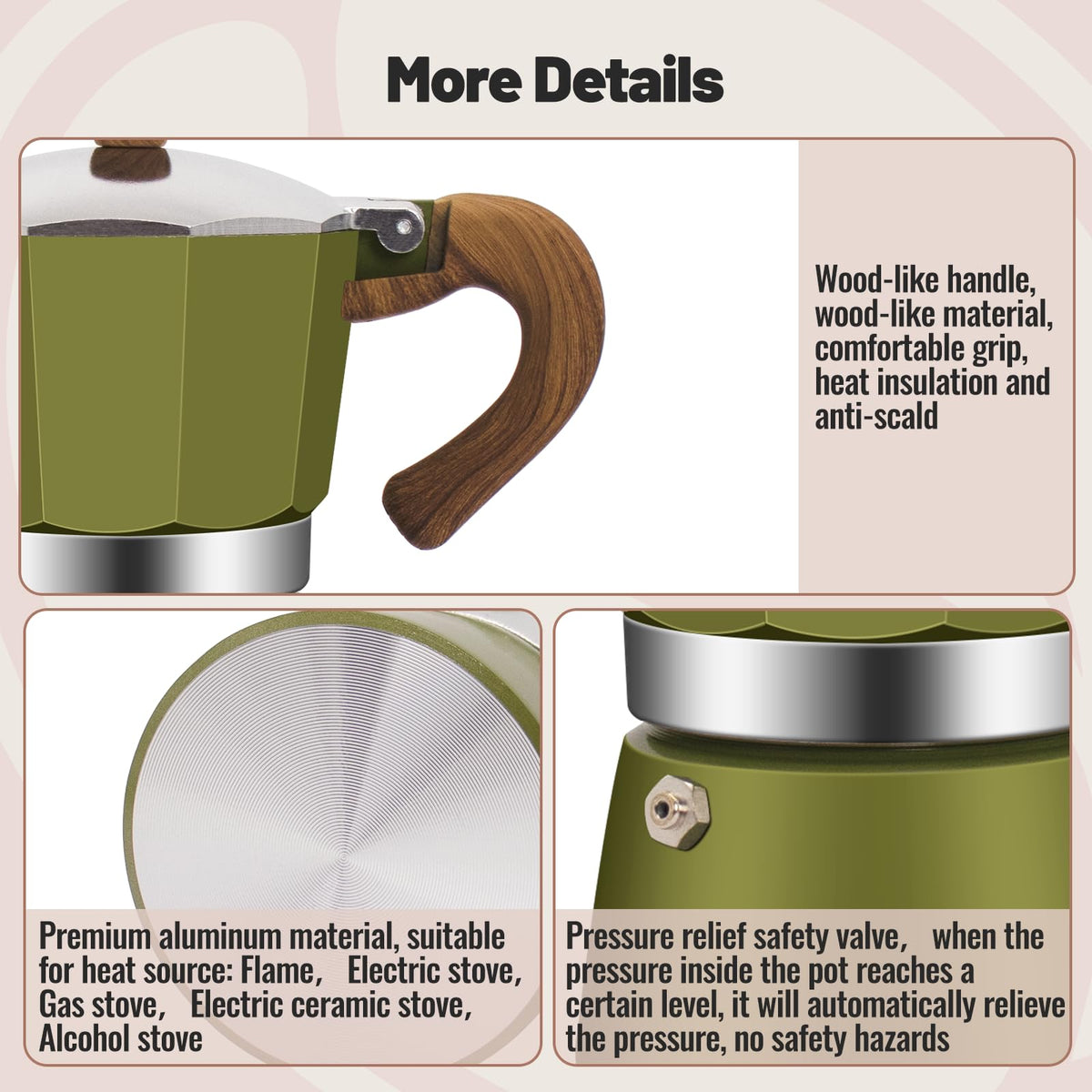 Vaolvpant durable cast aluminum exterior close-up for long-lasting performance.