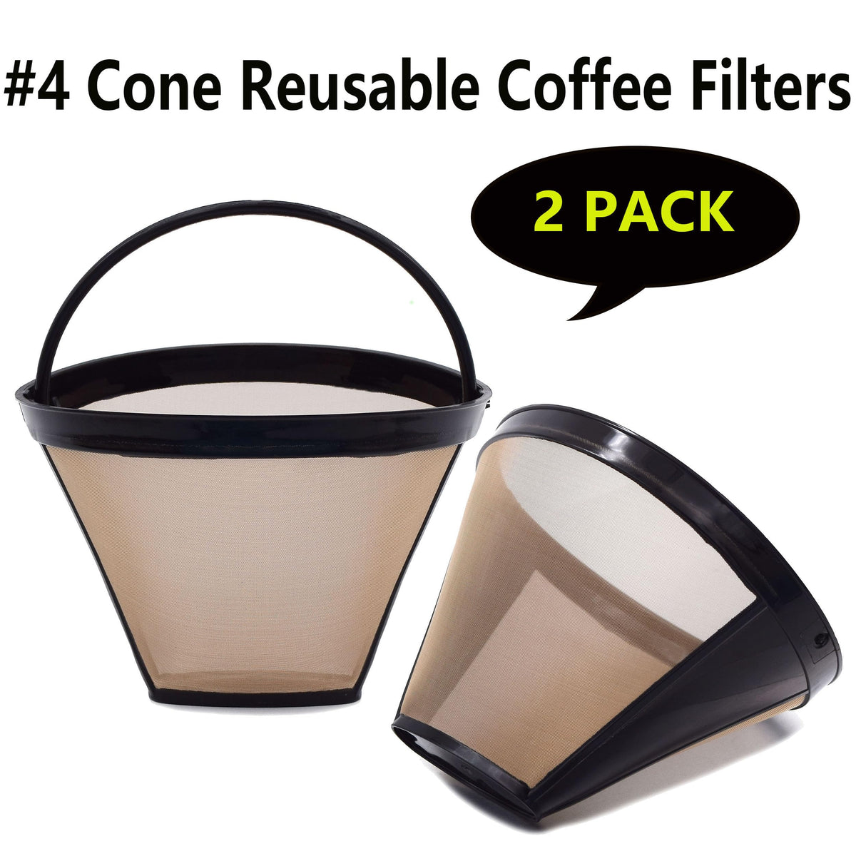 VAQINED eco-friendly reusable filter supports sustainable brewing.