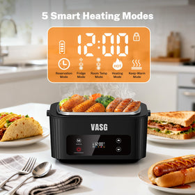VASG 2026 included charger, utensils, and bag for all-in-one portability