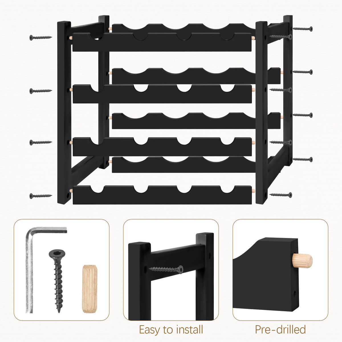 VASMIA bamboo construction highlights eco-friendly durability for daily use