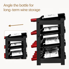 VASMIA gift-ready wine rack with practical design for holidays and celebrations