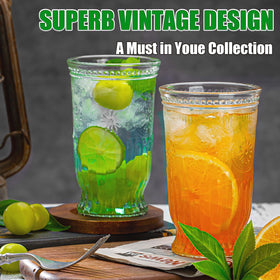 VasoArte 16oz highball glasses ideal for cocktails and mojitos