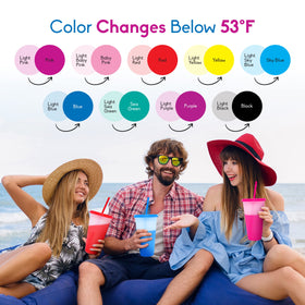 VASOLERIA BPA-free durable plastic cups ensure lightweight daily use and outdoor refreshment.