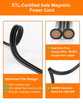 VASTHOME Masterbuilt turkey fryer cord fits securely for safe operation