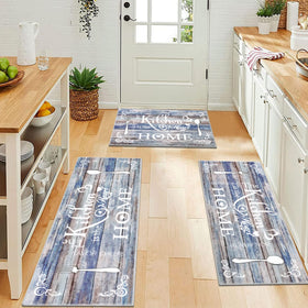 Vaukki machine-washable mats simplify cleanup after spills or splashes.