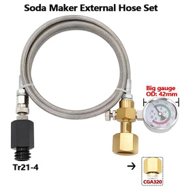 VaVoger wide CO2 tank compatibility highlights 5lb and 20lb cylinder support.