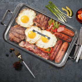 Vayepro glass lid reduces splatter while maintaining heat