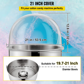 VBENLEM bubble shield side view showing wind protection