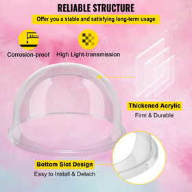 VBENLEM cotton candy machine cover easy install and maintenance