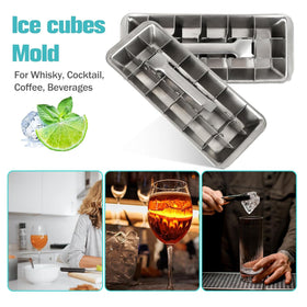 VBQFDPH rust-resistant stainless steel tray for durable ice making