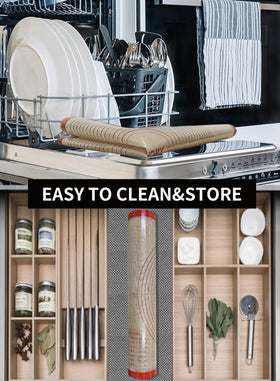 VCHOMY large kitchen mat offers ample workspace for dough, pies, cookies, and more.