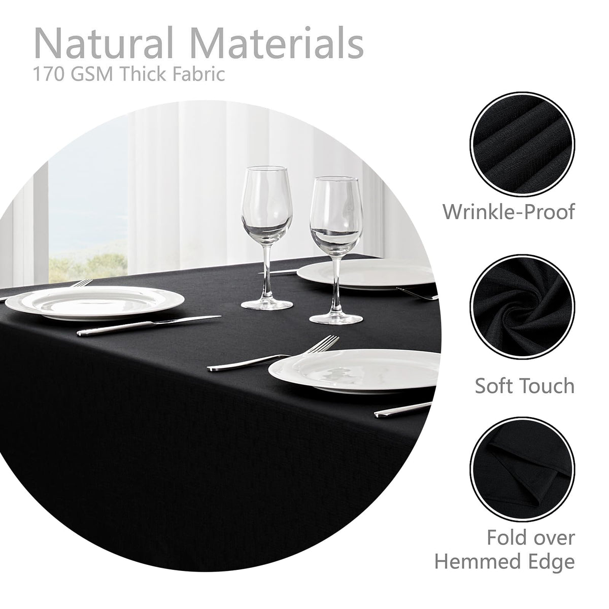 Veblandy stain-resistant fabric texture up close protects furniture from spills.