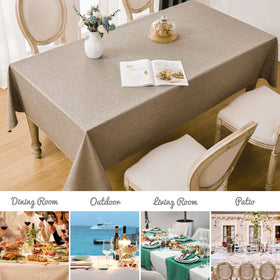 Veblandy 60x120 tablecloth fits large rectangular tables with protection.