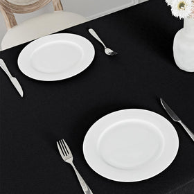 Veblandy waterproof faux linen fabric close-up showing durable surface.