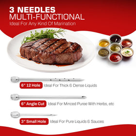 Vecolex flavor injection for turkey and brisket for even marinade