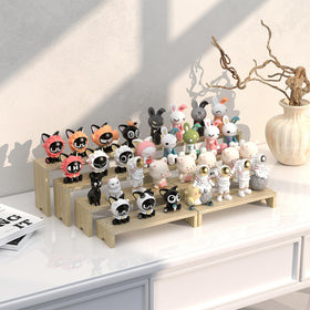 Vecxoty perfume display riser keeps bottles upright and accessible