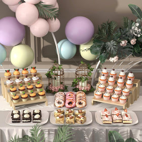 Vecxoty stackable cupcake display elevates desserts for parties