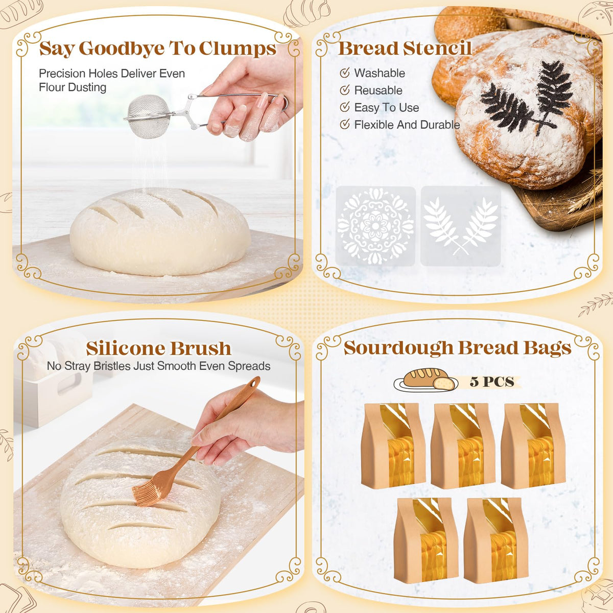 VEDALIO kitchen scale and cooling rack ensure accurate ratios and crisp crusts.