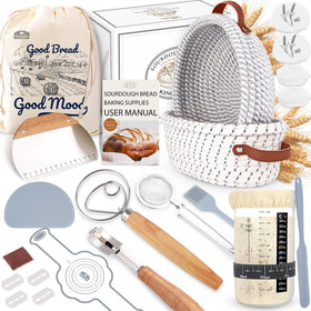 VEDALIO round bread proofing basket shapes perfect loaves with airy crust