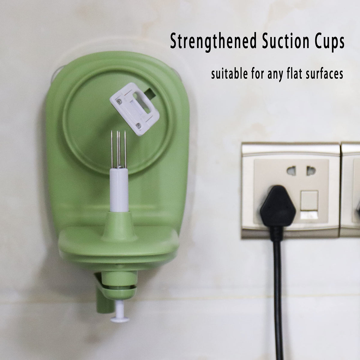 VEELAM Simple Plastic Base provides stable, space-saving support.