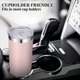 VEGOND travel-ready tumbler for coffee or cold beverages on the go.