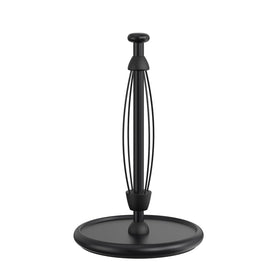 VEHHE paper towel holder with one-handed tear damper for quick, hands-free dispensing.