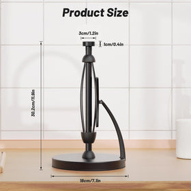 VEHHE paper towel holder ready to use right out of the box.