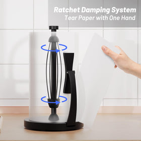 VEHHE black countertop holder shows four suction cups for stability.