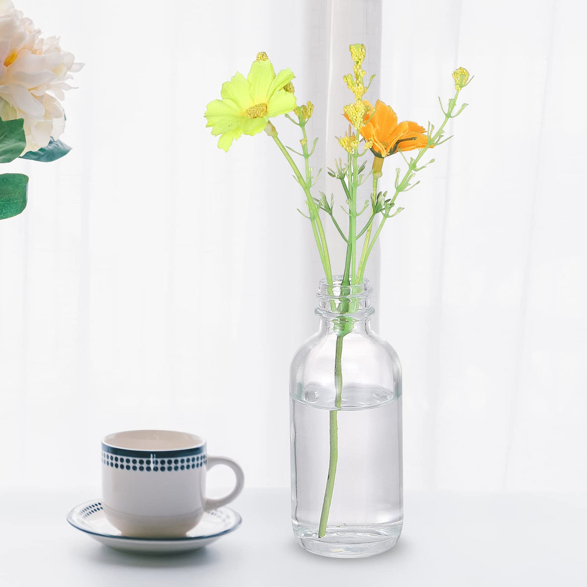  VEIDIA five plastic funnels for clean, spill-free pouring.