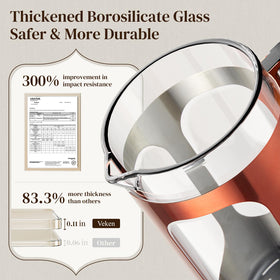Veken stainless steel filter delivers clean, sludge-free coffee