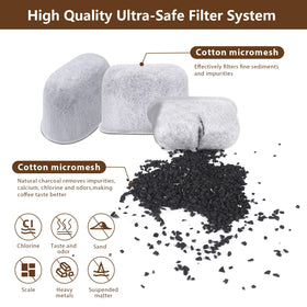 Coffee brewing with Veniassy filter to enhance aroma.