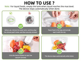 Venmate bags 8x8 sous vide-ready for precise cooking.