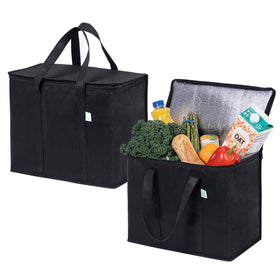 VENO 2-pack cooler bags insulated for freshness during transport.