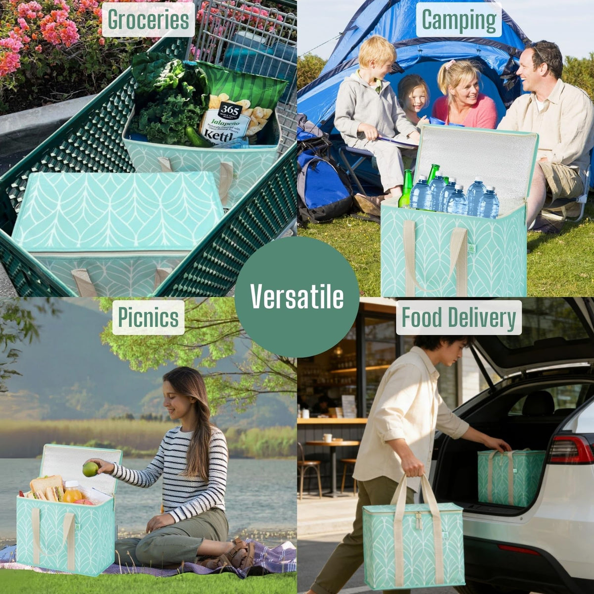 Foldable design of VENO bags saving space when not in use