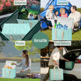 Foldable design of VENO bags saving space when not in use