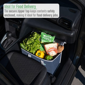 VENO full-contents show practical use for groceries, takeout, and picnics.