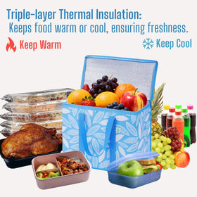 VENO bag ready for grocery delivery use and temperature-conscious transport.